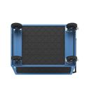 Bordsvagn Industri Industri, 2 hyllplan av plast, hyllplan 1250 x 800 mm, stativ ljusblått