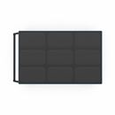 Bordsvagn Industri Industri, 2 hyllplan av plast, hyllplan 1250 x 800 mm, stativ ljusblått