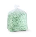 Avfallssäckar av polyeten, 400 l, LxBxH 600 x 450 x 1600 mm, 60 µm, transparent, 100-pack