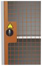 Gasskåp Tova, 1 dörr, HxBxD 1550 x 680 x 680 mm