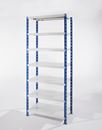 Lagerhylla Jolene, hyllplan stålplåt, HxBxD 2522 x 1050 x 500 mm, grundsektion
