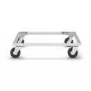 Backvagn Universal, med massivgummihjul, lastkapacitet 250 kg, lastyta 810 x 610 mm, galvaniserat