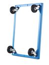 Backvagn Universal, med massivgummihjul, lastkapacitet 250 kg, lastyta 810 x 610 mm