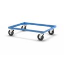 Backvagn Universal, med massivgummihjul, lastkapacitet 250 kg, lastyta 810 x 610 mm