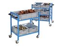 Backställ Kayla, LxBxH 970 x 610 x 1045 mm, 3 hyllplan