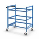 Backställ Kayla, LxBxH 970 x 610 x 1045 mm, 3 hyllplan