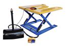 Lyftbord Harriet, E-form, lastkapacitet 1200 kg, fotreglage