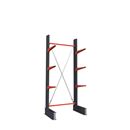 Grenställ Attillo, enkelsidig, HxB 3000 x 1000 mm, arm 600 mm, grundsektion