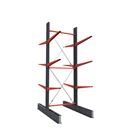 Grenställ Attillo, dubbelsidig, HxB 3500 x 2000 mm, arm 1000 mm, grundsektion