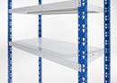 Lagerhylla Jolene, hyllplan stålplåt, HxBxD 1508 x 1050 x 400 mm, grundsektion