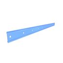 Stopplist till hyllvagn och rullvagn CustomLine, för rull- och hyllvagn, längd 1016 mm, 2-pack, ljusblå RAL 5012