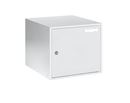 Småfacksskåp  Ante, HxBxD 350 x 400 x 450 mm, ljusgrå RAL 7035
