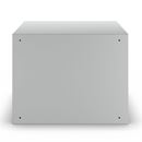 Småfacksskåp  Ante, HxBxD 350 x 400 x 450 mm, ljusgrå RAL 7035