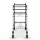 Rullbord Mirna, med 3 hyllplan, LxBxH 760 x 460 x 1025 mm