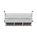 Arbetsbänk Jostein, bredd 2000 mm, 3 lådor: 1 x 125 / 2 x 175 mm, 2 dörrar 475 mm, ljusgrå/antracitgrå