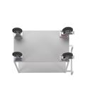 Rullvagn Lovis, hyllplan med uppvikt kant, 2 hyllplan