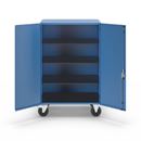 Verkstadsvagn Henrik, med parörr, låsbar, med 3 hyllplan