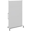 Golvskärm på hjul Erland, för industri och kontor, LxBxH 1250 x 740 x 2521 mm