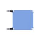 Backställ med backar CustomLine, för backar LxB 400 x 300 mm, blå, med 5 backar, 120 mm höga