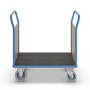 Plattformsvagn Line, med 2 gavlar, med centralbroms, LxB 1150 x 700 mm