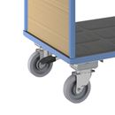 Plattformsvagn Line, med 2 gavlar, med centralbroms, LxB 1150 x 700 mm