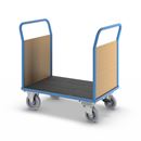 Plattformsvagn Line, med 2 gavlar, med centralbroms, LxB 1150 x 700 mm