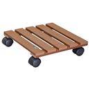 Blomvagn Komposit WPC Wagner, lastkapacitet 60 kg, LxB 290 x 290 mm, ockra, 2-pack