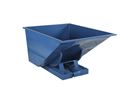 Tippcontainer Fabian, lastkapacitet 600 kg, signalblå RAL 5005, volym 900 L