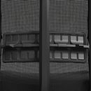 Kontorsstol AERO, med armstöd och nackstöd, svart