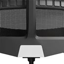 Kontorsstol AERO, med armstöd och nackstöd, svart