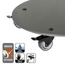 Blomvagn Laminat HPL Wagner, lastkapacitet 100 kg, HPL, Ø 380 mm, svart