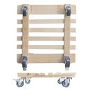 Blomvagn Trä Piano Wagner, lastkapacitet 200 kg, LxB 380 x 380 mm, natur