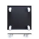 Blomvagn Kvadrat Aluminium Wagner, lastkapacitet 100 kg, LxB 450 x 450 mm, svart