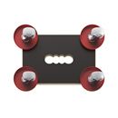 Tralla Bele, rektangulär, med FSC®-certifiering, LxBxH 330 x 230 x 88 mm, lastkapacitet 200 kg