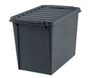 Plastlåda med lock Smartstore Recycled, LxBxH 590x390x430mm, 66 liter, 1-9 st