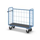 Postbur 500 kg Noor, med gallerväggar, på 3 sidor, längd 1420 mm
