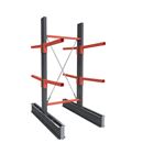 Grenställ Igor, dubbelsidig, HxB 3000 x 1000 mm, avstånd 2000 mm, grundsektion