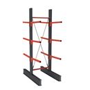 Grenställ Igor, dubbelsidig, HxB 4000 x 1000 mm, avstånd 2000 mm, grundsektion