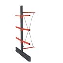 Grenställ Igor, dubbelsidig, HxB 4000 x 1200 mm, avstånd 1000 mm, utbyggnadssektion