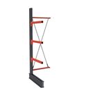 Grenställ Igor, enkelsidig, HxB 4000 x 1200 mm avstånd 2000 mm, utbyggnadssektion