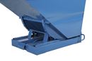 Tippcontainer Fabian, lastkapacitet 600 kg, signalblå RAL 5005, volym 0,3 m³