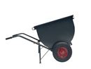 Skottkärra, tippbar Hilda, luftgummihjul, LxH 1450 x 975 mm, 250 l