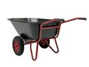 Skottkärra Holmfrid, luftgummihjul, 250 liter, LxB 1560 x 890 mm