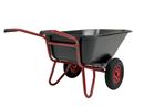 Skottkärra Holmfrid, luftgummihjul, 250 liter, LxB 1560 x 890 mm