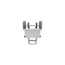 Säckkärra i aluminium Therese, lastkapacitet 350 kg, polyuretan, punkteringsfritt