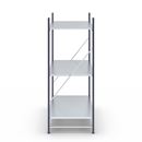 Hyllställ Aleyna, belastning per sektion 1600 kg, med stålhyllor, HxBxD 2000 x 1400 x 800 mm, grundsektion