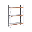 Hyllställ Aleyna, belastning per sektion 1600 kg, med stålhyllor, HxBxD 2000 x 1400 x 600 mm, grundsektion