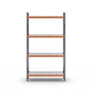 Hyllställ Aleyna, belastning per sektion 1600 kg, med stålhyllor, HxBxD 2500 x 1400 x 500 mm, grundsektion