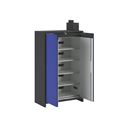 Batteriskåp Avan, HxBxD 2114 x 1193 x 615 mm, 5 hyllplan
